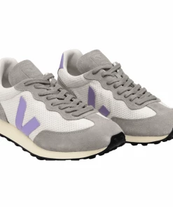 Veja Rio Branco Hexamesh Gravel Lavender Trainers