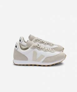 Veja Women Rio Branco Alveomesh Trainers White Pierre Natural