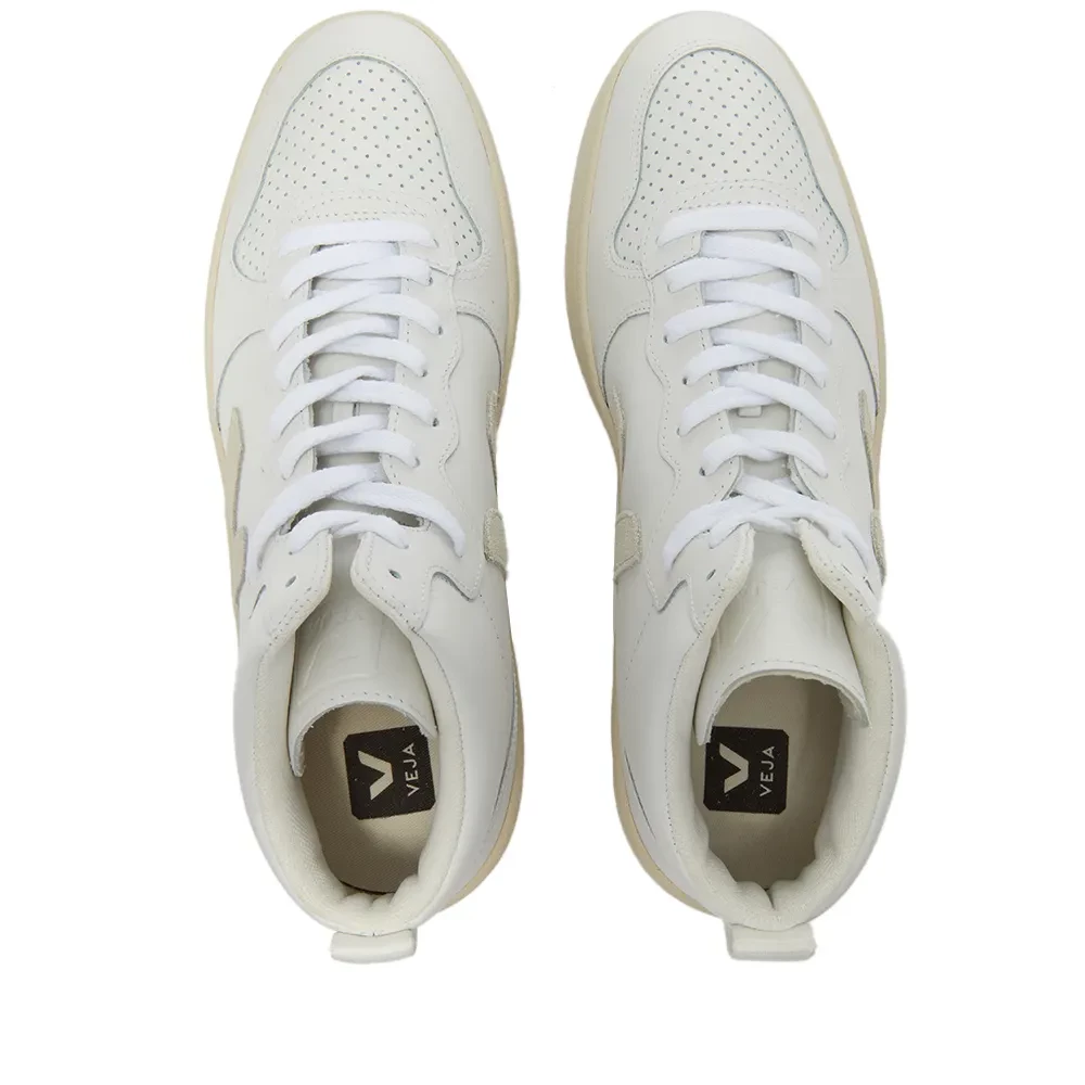 Veja V-15 Leather White Natural