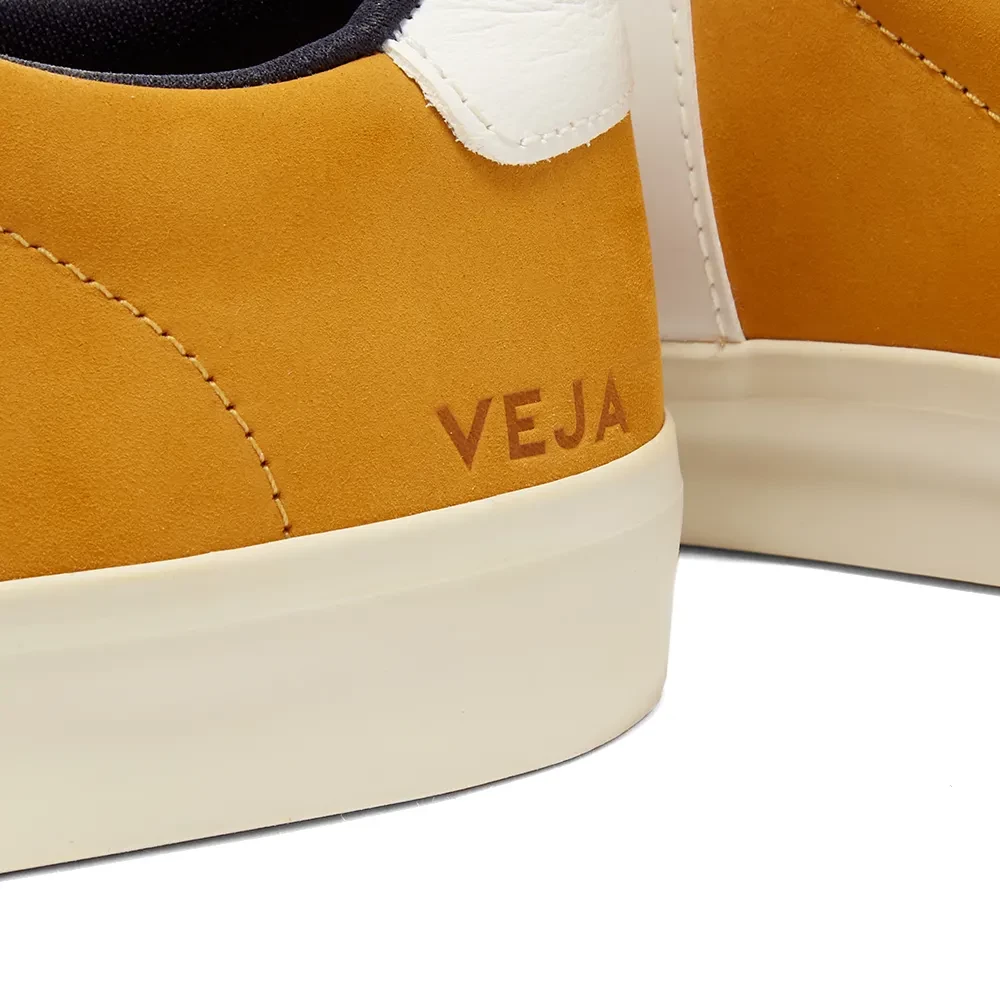 Veja Campo Nubuck Sneaker Moutarde & White