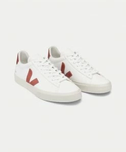 Veja Extra White Rouille Campo Chromefree Trainers Mens