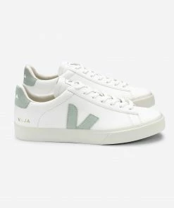 Veja Extra White Matcha Campo Chromefree Trainer Womens