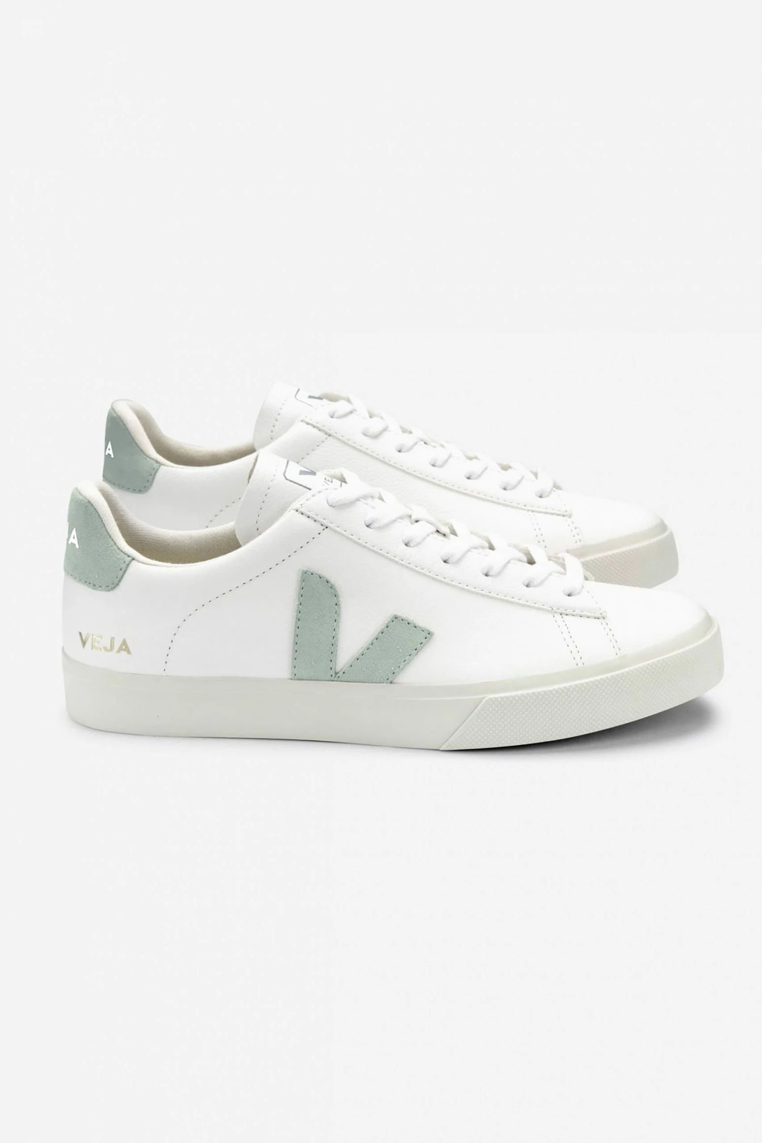 Veja Extra White Matcha Campo Chromefree Trainer Womens