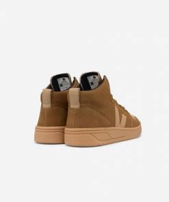 Veja V 15 Trainers Nubuck Camel Desert