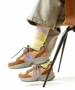 Veja Desert Lavender Venturi Ripstop Trainer Womens