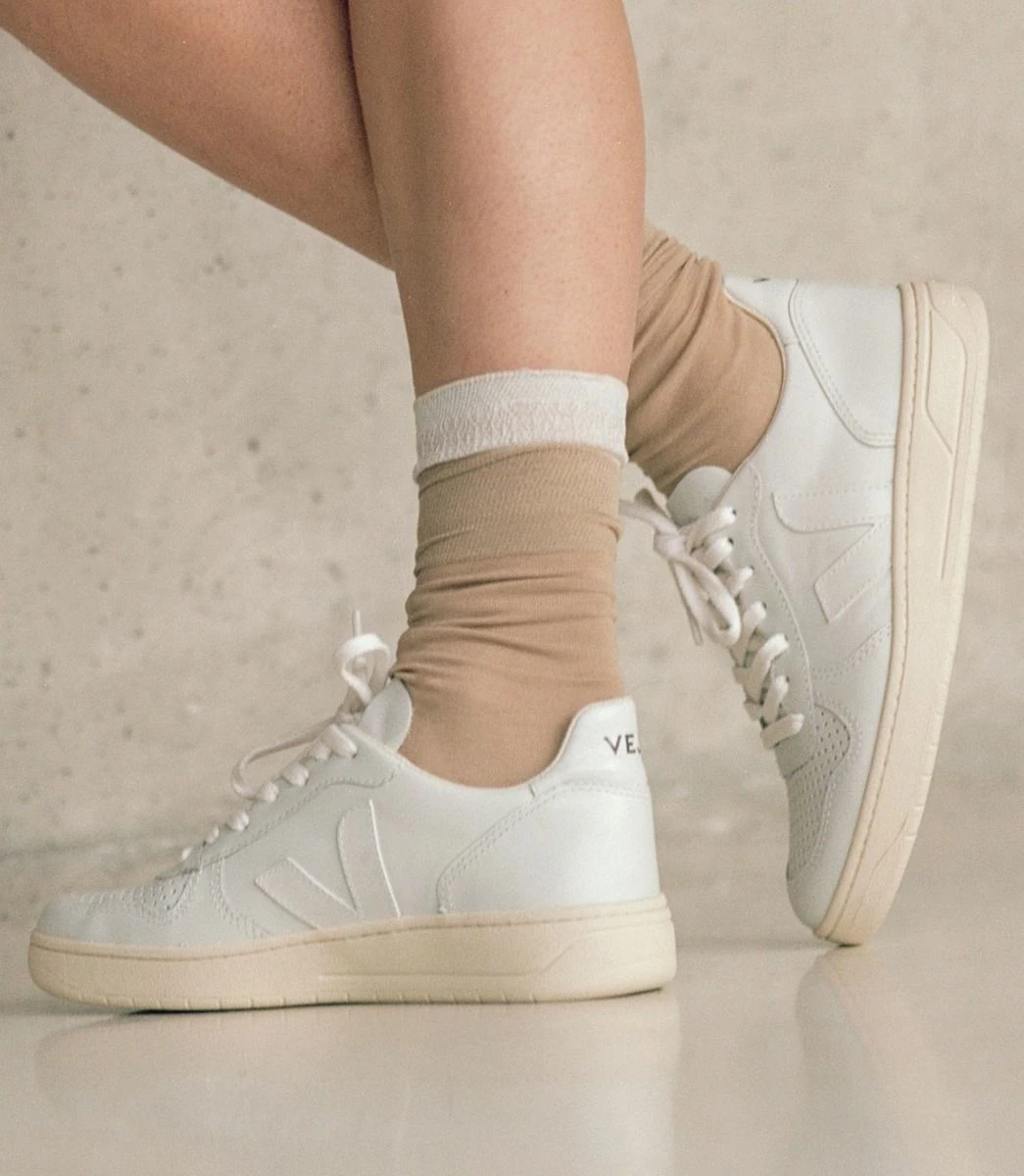 Veja V 10 Leather Sneakers Extra White