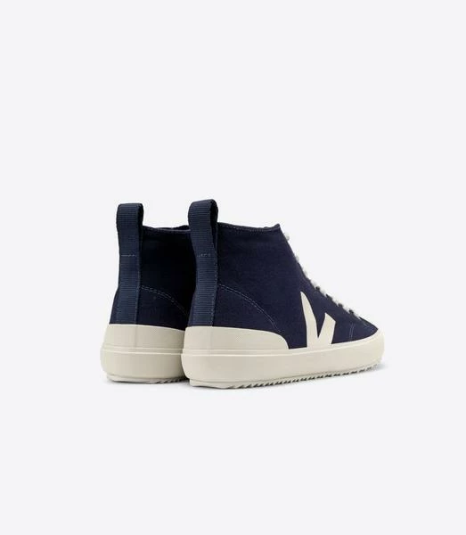 Veja Nova High Top Trainer Shoes Marine Pierre