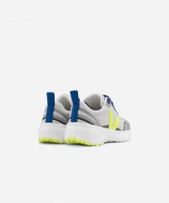 Veja Canary - Light Grey Jaune Fluo