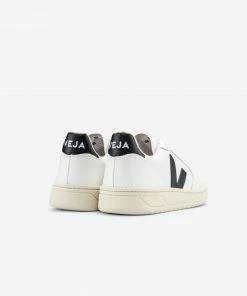 Veja V 10 Leather Sneakers Extra White Black