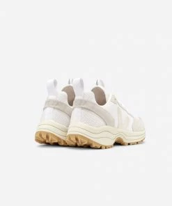 Veja Women Venturi Alveomesh Trainers - White/Pierre/Natural