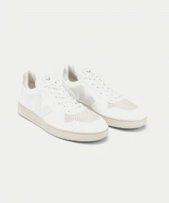 Veja Full White Natural V 10 Cwl Trainer Womens