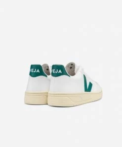 Veja V 10 Cwl Trainers White Brittany Butter Sole