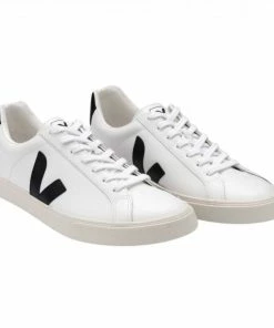 Veja Esplar Leather White Black Trainers