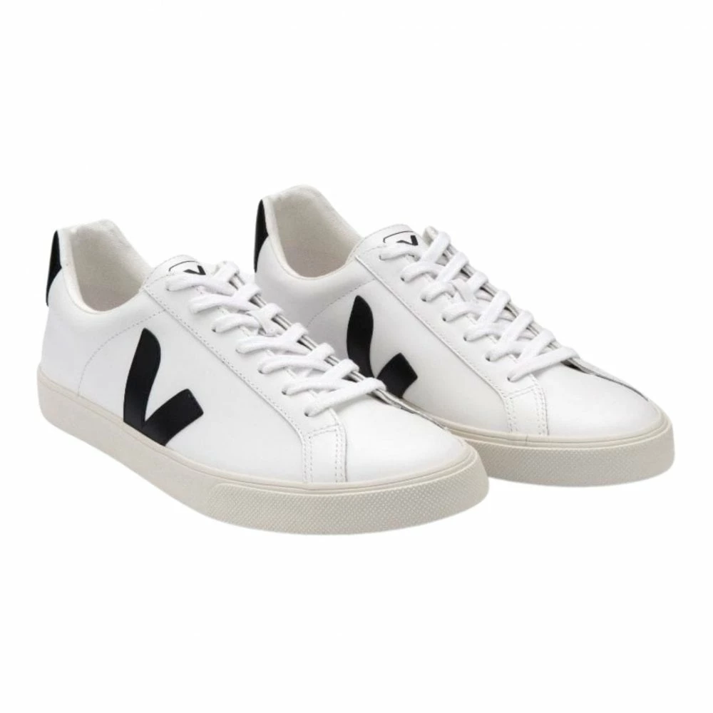 Veja Esplar Leather White Black Trainers