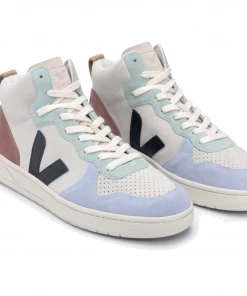 Veja V-15 Suede Multico Natural Black