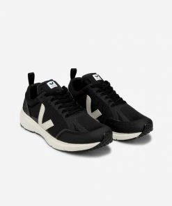Veja Condor 2 Alveomesh Trainers - Black/Pierre