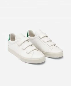Veja Recife Chromefree Extra White Emeraude Shoes