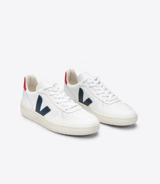 Veja V10 Leather Extra White Nautico Pekin