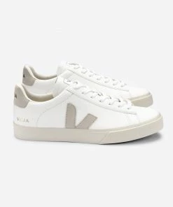 Veja White Campo Chromefree Mens Trainer