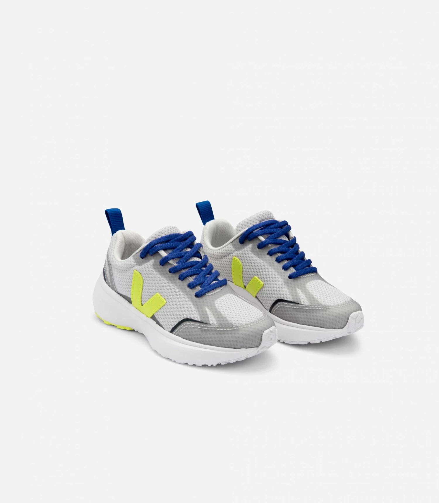 Veja Canary - Light Grey Jaune Fluo