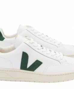 Veja Scarpe V-12 Leather Extra White/Cyprus