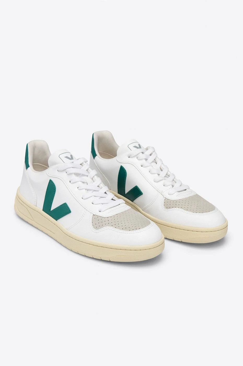 Veja White Brittany Butter Sole V 10 Cwl Trainer Mens