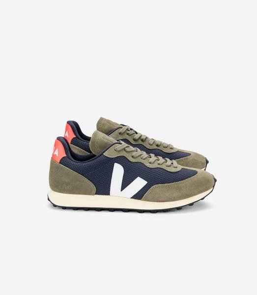 Veja Rio Branco Alveomesh Trainers Nautico White Orange Fluo