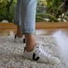 Veja Esplar Leather White Black Trainers