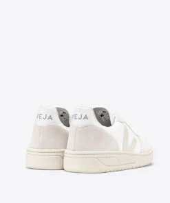 Veja V-10 B-Mesh White/Natural/Pierre