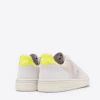 Veja V-10 Suede Trainers Multico/Sable/Parme
