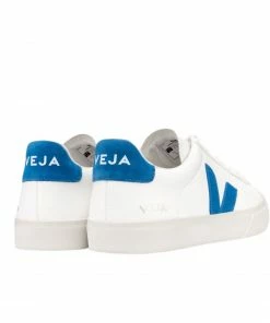 Veja Scarpe Campo Uomo Extra White/Swedish Blue