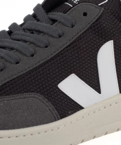 Veja V-12 Mesh Sneaker Grafite & White