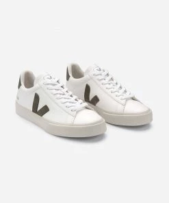 Veja White Campo Chromefree Mens Trainer