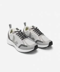 Veja Light Grey Condor 2 Running Trainers Shoes Oxford Grey