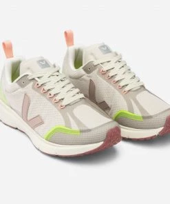 Veja Condor 2 Alveomesh Natural Babe Jaune Fluo