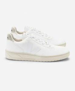 Veja V-10 C.W.L WHITE NATURAL BUTTERSCOTCH TRAINER MENS