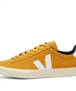 Veja Campo Nubuck Sneaker Moutarde & White