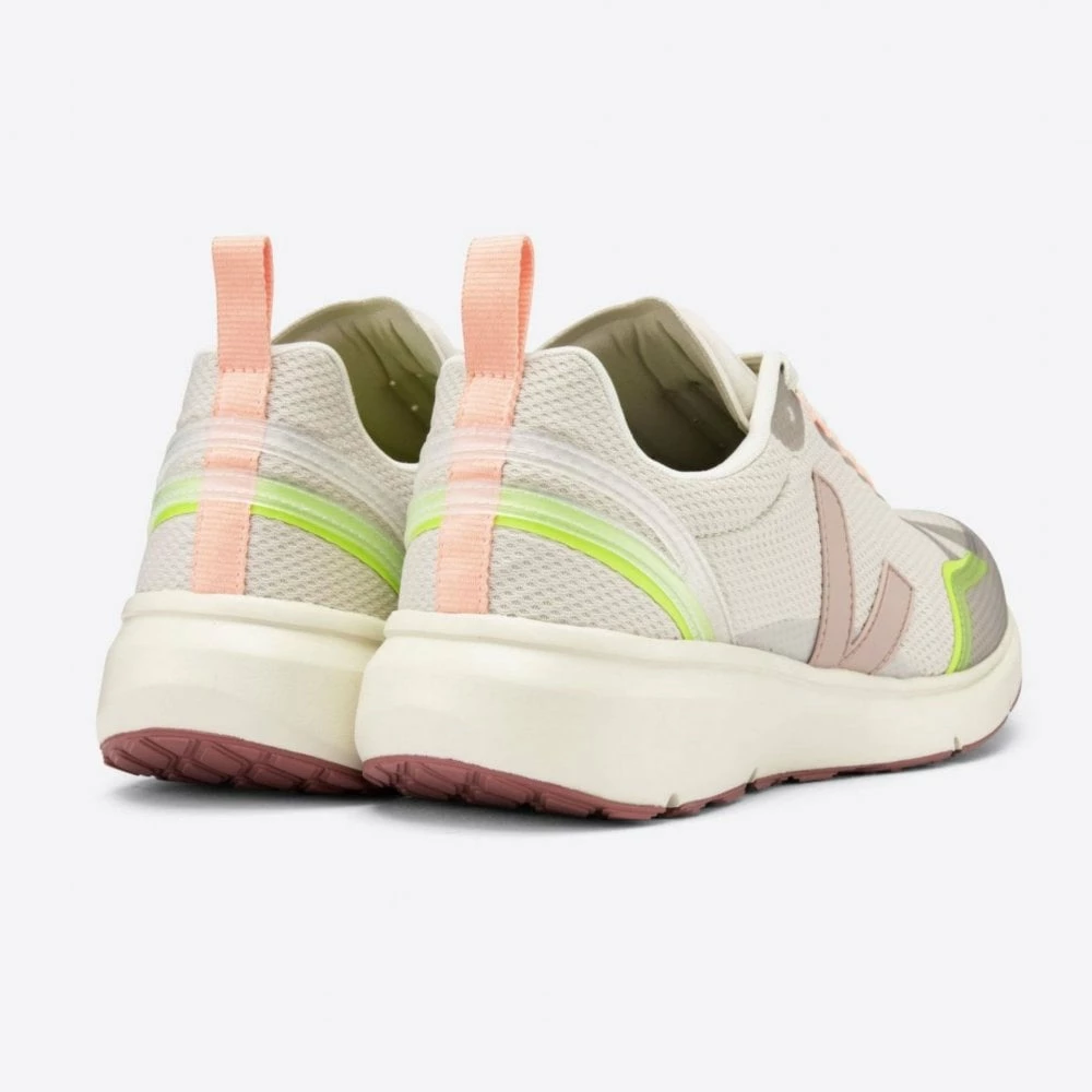 Veja Condor 2 Alveomesh Natural Babe Jaune Fluo