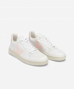 Veja V 10 Leather Extra White Petale Shoes