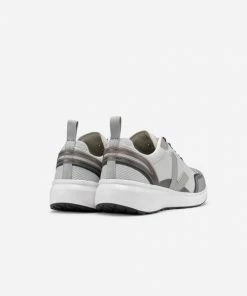Veja Light Grey Condor 2 Running Trainers Shoes Oxford Grey