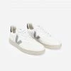 Veja V 10 CWL White Oxford Grey Black Shoes
