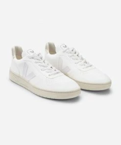 Veja V-10 C.W.L WHITE NATURAL BUTTERSCOTCH TRAINER MENS