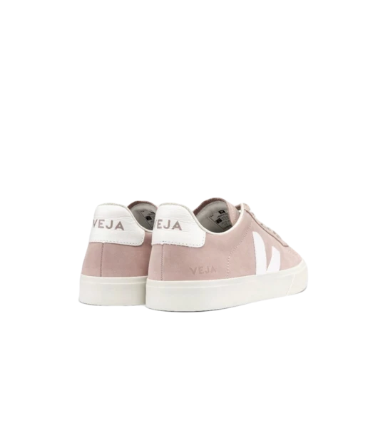 Veja Campo Sneakers Nubuck Babe White