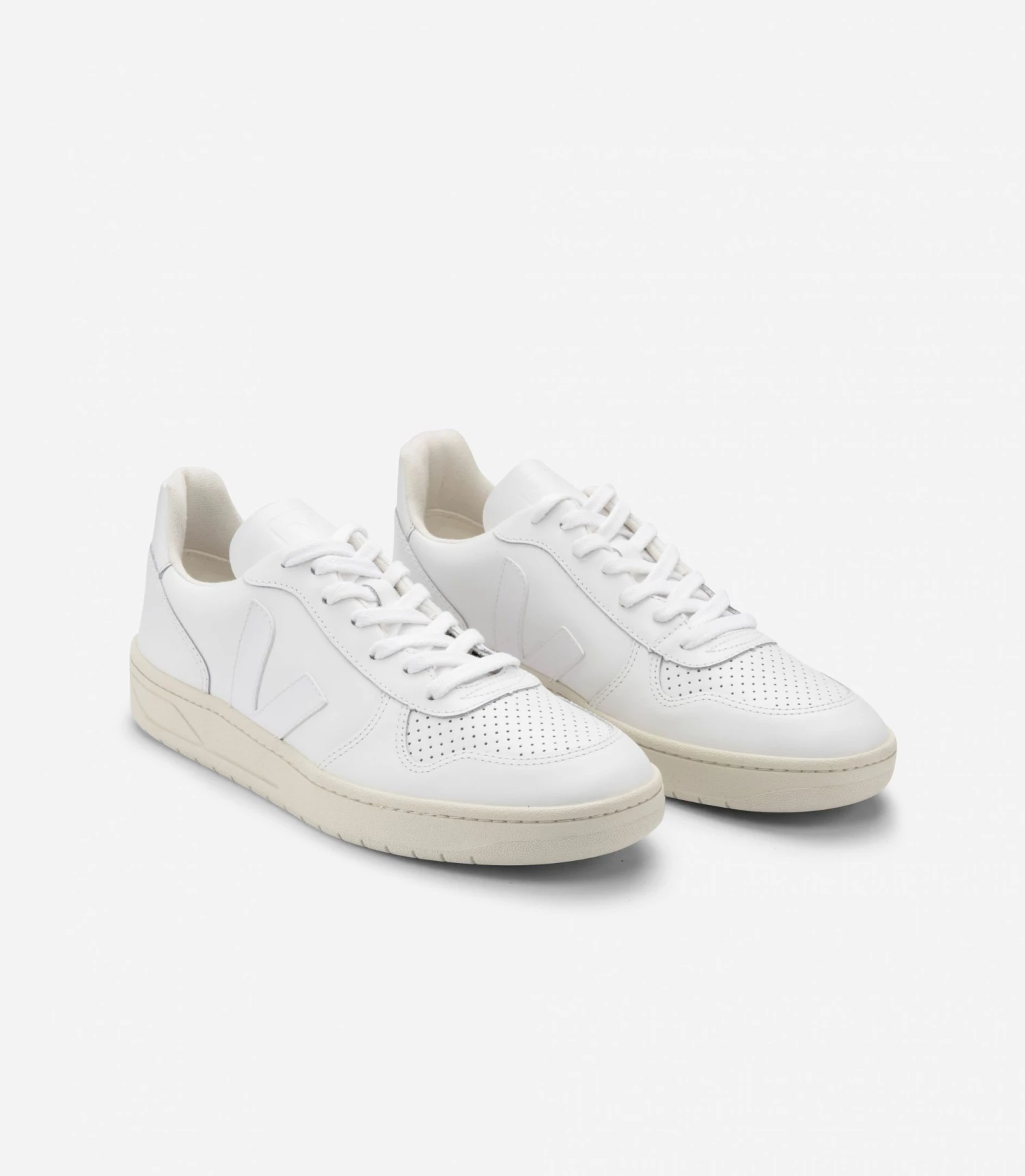 Veja V 10 Leather Sneakers Extra White