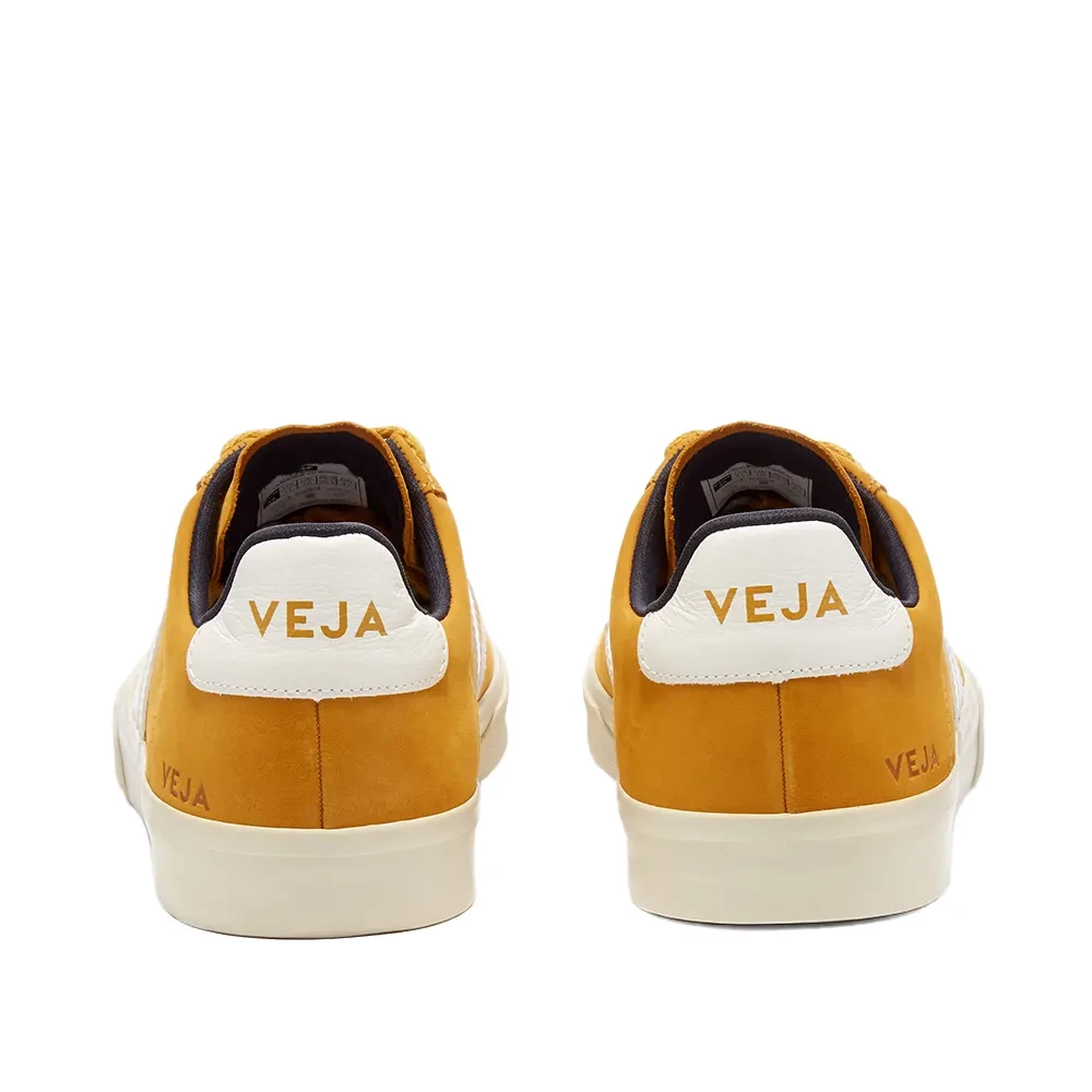 Veja Campo Nubuck Sneaker Moutarde & White