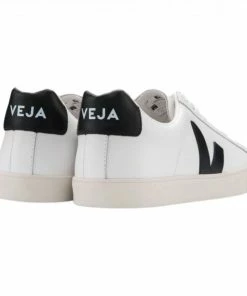 Veja Esplar Leather White Black Trainers