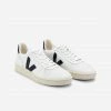 Veja V 10 Leather Sneakers Extra White Black