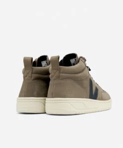 Veja Roraima Nubuck Trainers Moonrock/Nautico