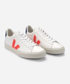 Veja White Campo Chromefree Mens Trainer