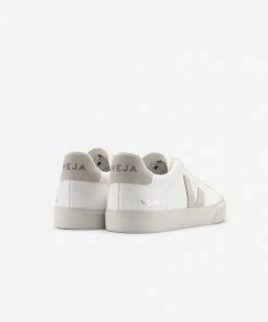 Veja Campo Chromefree Extra White Natural Suede Shoes